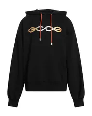 ジーシーディーエス メンズ アウター パーカー・スウェット GCDS パーカー Black ブラックのサムネイル