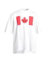ディースクエアード メンズ トップス Tシャツ DSQUARED2 Ｔシャツ White ホワイト