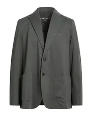 チルコロ 1901 メンズ アウター ジャケット・ブルゾン CIRCOLO 1901 テーラードジャケット Dark Green グリーン