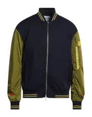 アイスバーグ メンズ アウター ジャケット・ブルゾン ICEBERG ボンバージャケット Midnight Blue ブルーのサムネイル