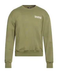 バルマン メンズ アウター パーカー・スウェット BALMAIN スウェット Military Green グリーンのサムネイル