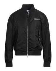 オフホワイト メンズ アウター ジャケット・ブルゾン OFFWHITE ボンバージャケット Black ブラックのサムネイル
