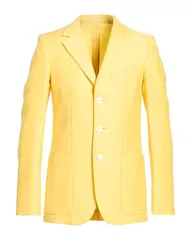 ランバン メンズ アウター ジャケット・ブルゾン LANVIN テーラードジャケット Yellow イエローのサムネイル