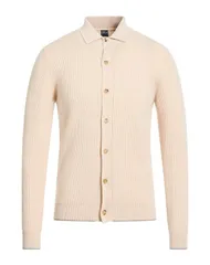 フェデーリ メンズ アウター カーディガン FEDELI カシミヤニット Beige ベージュのサムネイル