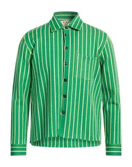 マルニ メンズ トップス シャツ MARNI ストライプ柄シャツ Green グリーン