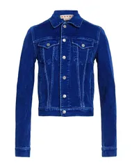 マルニ メンズ アウター ジャケット・ブルゾン MARNI デニムブルゾン Bright Blue ブルーのサムネイル