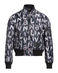 ランバン メンズ アウター ジャケット・ブルゾン LANVIN ブルゾン Black ブラック