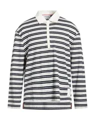 トムブラウン メンズ トップス ポロシャツ THOM BROWNE ポロシャツ Midnight Blue ブルーのサムネイル