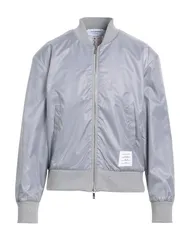 トムブラウン メンズ アウター ジャケット・ブルゾン THOM BROWNE ブルゾン Light Gray グレーのサムネイル