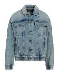 バルマン メンズ アウター ジャケット・ブルゾン BALMAIN デニムブルゾン Blue ブルーのサムネイル