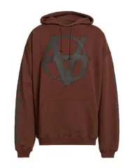 ヴェトモン メンズ アウター パーカー・スウェット VETEMENTS パーカー Dark Brown ブラウンのサムネイル