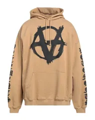 ヴェトモン メンズ アウター パーカー・スウェット VETEMENTS パーカー Camel キャメルのサムネイル