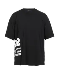 ディースクエアード メンズ トップス Tシャツ DSQUARED2 Ｔシャツ Black ブラック