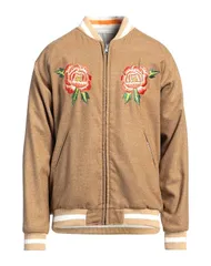 【送料無料】 ケンゾー メンズ ジャケット・ブルゾン アウター ブルゾン カーキ