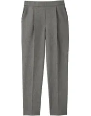 新品 [ワコール] カルソン ストレッチパンツ 【働ラクカルソン】 センタープレス(前後) ウエストにやさしくフィット テーパード 股上深め ズボン KSN162 LG L