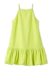 新品 [リリーブラウン] バルーンミニワンピース LWFO251109 レディース LIME 1