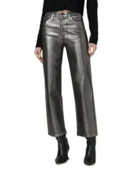 ジョーズジーンズ レディース ボトムス デニムパンツ ワイドレッグ クロップド Joes Jeans The Blake Cropped Wide Leg Jeans in Pewter Foil OneSize ピューター