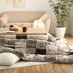 【新品・3営業日で発送】イケヒコ こたつ 掛け布団 撥水スターシャ 約205×245cm ベージュ 長方形 ノルディック 日本製 水をはじく #7800639