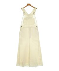美品 マディソンブルー 25ss ボートネック サテン サロペット ネイビー