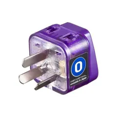 (まとめ)サンワサプライ 海外電源変換アダプタエレプラグW-O2(オーストラリア) TR-AD16〔×5セット〕