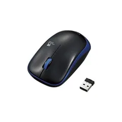 (まとめ)エレコム 無線IRマウス(3ボタン) M-IR07DRBU〔×3セット〕