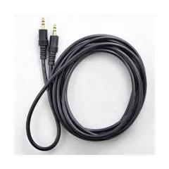 （まとめ） オーディオケーブル 3.5mmステレオミニプラグ（オス）- 3.5mmステレオミニプラグ（オス） ブラック 1.5m AS-CAMU013 〔×10セット〕