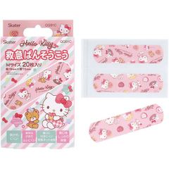 ハローキティ 絆創膏 救急絆創膏 ばんそうこう M 20枚入 Fancy Snacks Sweet 子供 子ども キッズ サンリオ キャラクター