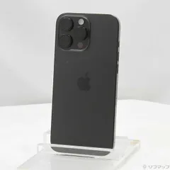 ソフマップ 〔中古品〕 iPhone16 Pro Max 256GB ブラックチタニウム 3N528J／A SIMフリー【198】