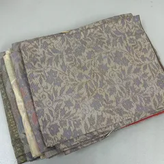 大島紬 着物 正絹 5着 着物まとめ売り リメイク材料 m-1127