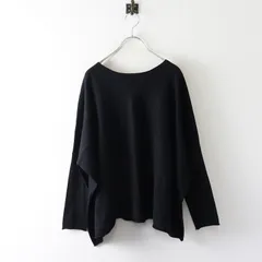 美品 ヴェリテクール Veritecoeur ST-121 T-LINE KNIT PULLOVER Tライン ニット プルオーバー F｜ブラック セーター【2400014866841】のサムネイル