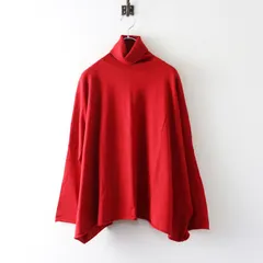 美品 ヴェリテクール Veritecoeur ST-149 TURTLE NECK コットンシルクカシミヤ タートルネックニットプルオーバー F｜【2400014866902】のサムネイル