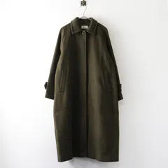 22AW ジャーナルスタンダード レリューム JOURNAL STANDARD relume ウールビーバーステンカラーロングコート 38｜【2400014860283】
