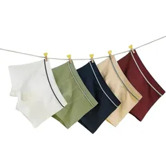 【新品】 [WREATH] キッズ パンツ 男の子 5枚セット オシャレ 子供 パンツ 男の子 無地 ボクサーパンツ ショーツ 前閉じ 子供 ボーイズ 綿 ジュニア 小学生 幼稚園 保育園 おしゃれ 90 100 110 120 130 140 150 160