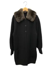 フォクシーブティック Knit Coat 41752 コート F ブラック チンチラ ITCQCX5Z12XHのサムネイル