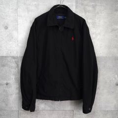 ポロ ラルフローレン スモールポニー ドリズラージャケット ブラック メンズ