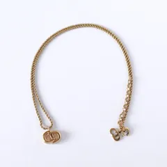 クリスチャン ディオール CDロゴ GP ネックレス ゴールド