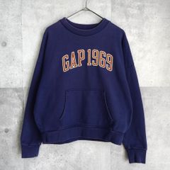 GAP 1969ロゴ 裏毛スウェット M ネイビー/IZ312 - メルカリ