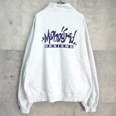マハグリッド ハーフジップ スウェット グレーのサムネイル
