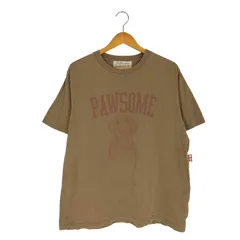 レミレリーフ REMI RELIEF コラボ PAWSOME 犬 プリント S/S クルーネック Tシャツ レディース FREE のサムネイル