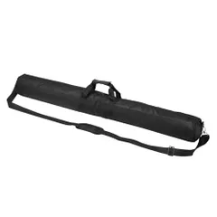 新品 PATIKIL 三脚収納バッグ 三脚キャリングケース 120 x 13 cm ナイロン ストラップ付き 厚手クッション入り 防水 一脚 写真アクセサリー マイクスタンド 楽器 テントポール 釣り竿収納用 黒のサムネイル