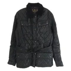 Barbour バブアー carbon international quilt レディース カーボン インターナショナル キルト ジャケット ブラック系 UK12【中古】のサムネイル