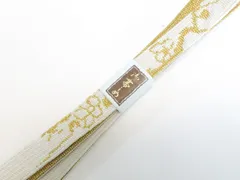 【一輝堂】和装小物 帯締め 礼装用 高麗組 金糸 美品 帯締 26w03-2842
