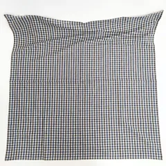 BEAUTY&YOUTH UNITED ARROWS コットンチェックスカーフ 定価10450円 2025年 ホワイト ネイビー レディース ビューティアンドユース【中古】6-0304G♪のサムネイル