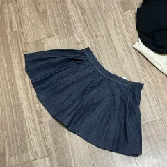 ZARA デニム テニススカート