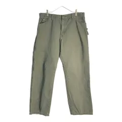 Dickies ディッキーズ ダック ペインターパンツ オリーブ(メンズ W38 L30)中古 古着 X5516