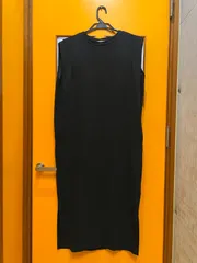 Y【Y3-18】◇ URBAN RESEARCH　Fサイズ　ノースリーブロングワンピース　黒色