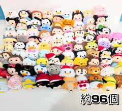 ツムツム ぬいぐるみ ディズニー グッズ ディズニーストア TSUM TSUM ツムツム ぬいぐるみ 大量まとめ売り クリスマス タグ付きあり 現状品