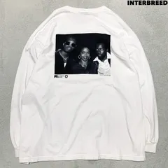 INTERBREED Ernie Paniccioli "The Fugees Colored L/S Tee" ロングスリーブTシャツ 長袖カットソー ロンT 両面プリント ロゴプリント XXLサイズ ホワイト 白 インターブリードのサムネイル