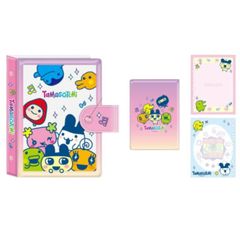 O クラックス たまごっち シールバインダー シール台紙10枚付き シール帳 シール交換 おもちゃ シール バインダー 貼って剥がせる 台紙付き コレクション クリア キッズ 小学生 女の子 キャラクター Tamagotchi