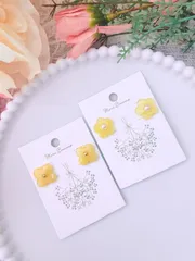 ワンコイン💛アクセサリーセット（yellow flower）